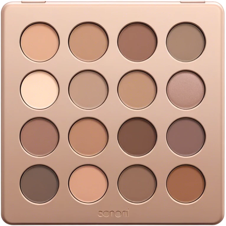 Taupe eyeshadow palette emoji