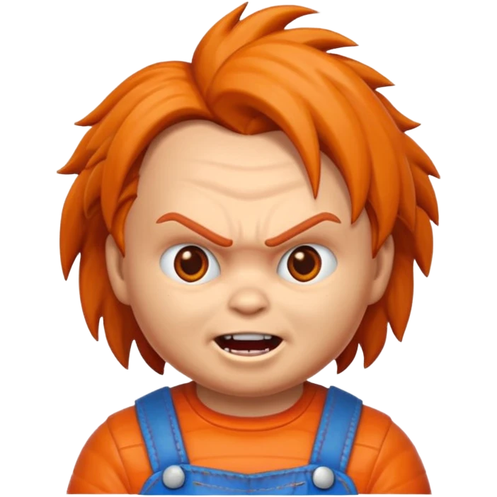 Un emojin de chuky emoji