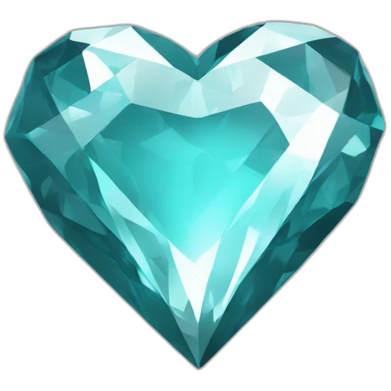 Diamond heart emoji