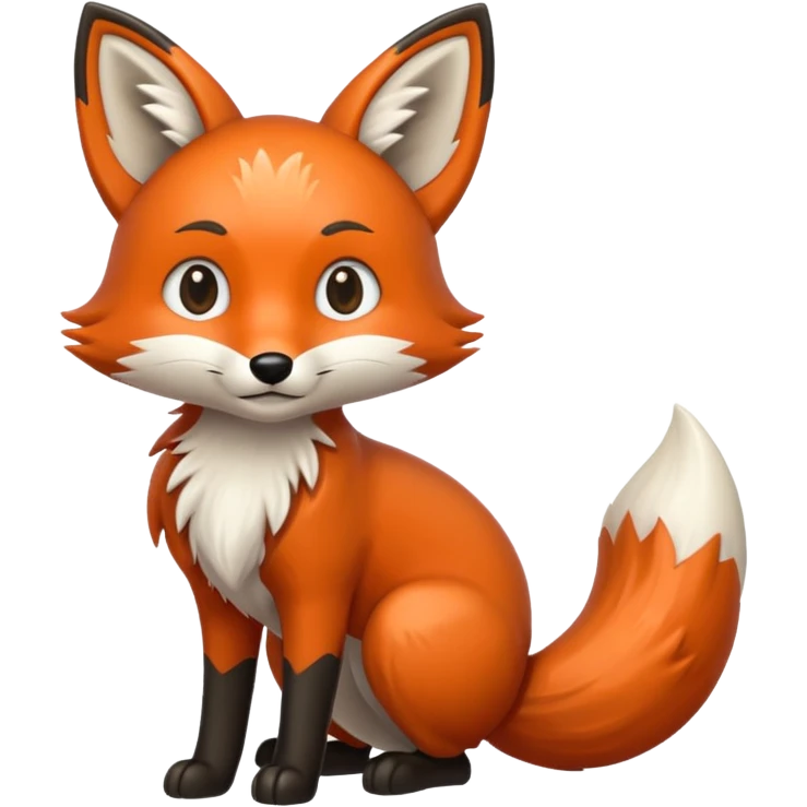 three tails fox emoji
