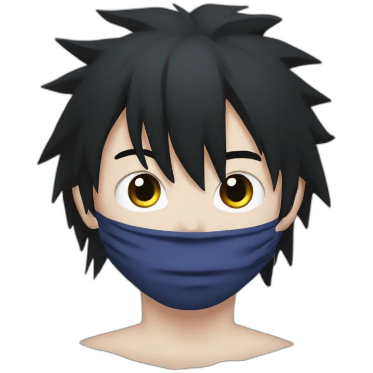 Sasuke avec un Mask emoji