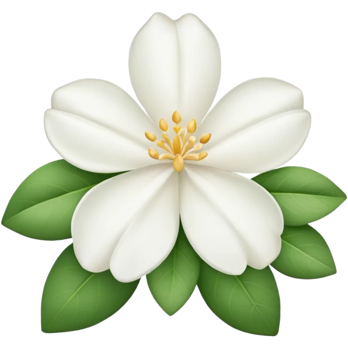 Jasmine flower emoji