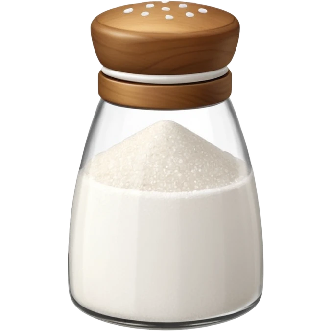 a salt shaker sprinkling salt emoji