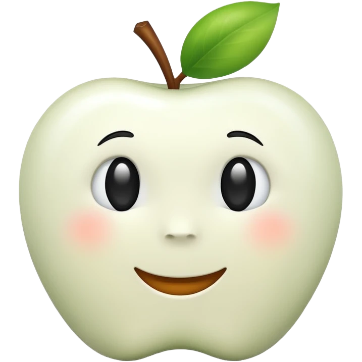 Logo Apple blanc emojid emoji