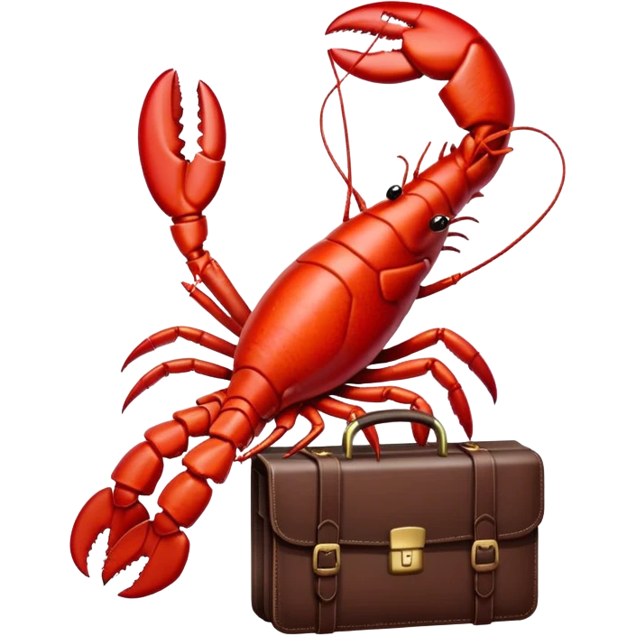 lobster investing in startups emoji