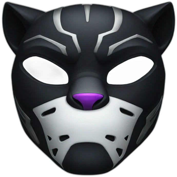 Black Panther mask emoji