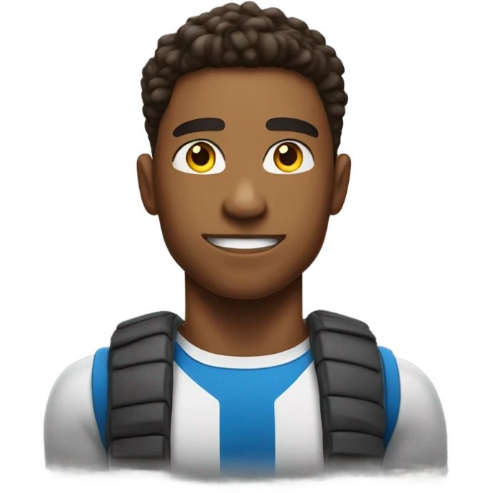 Jacked autistic highschooler emoji