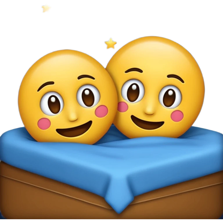 crea un emoji de buenas noches Javier y Tobi emoji