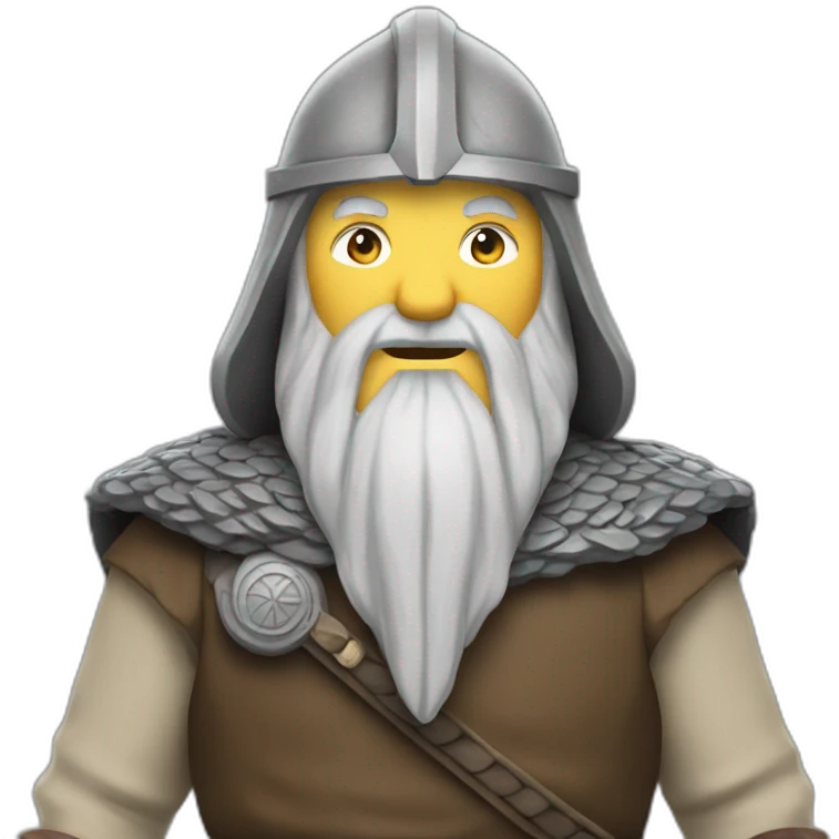 Viking gandalf emoji