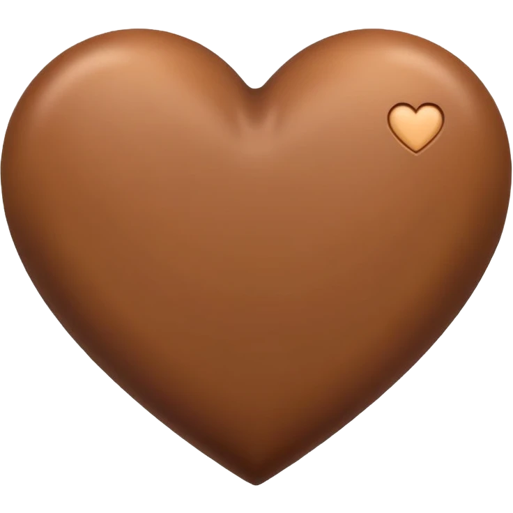 brown heart emoji