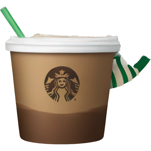 Starbucks coffee emoji