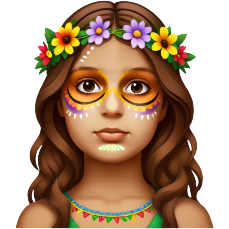 Flower-Crowned Dancer emoji