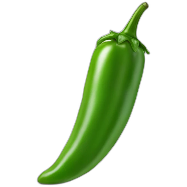 green chilli emoji