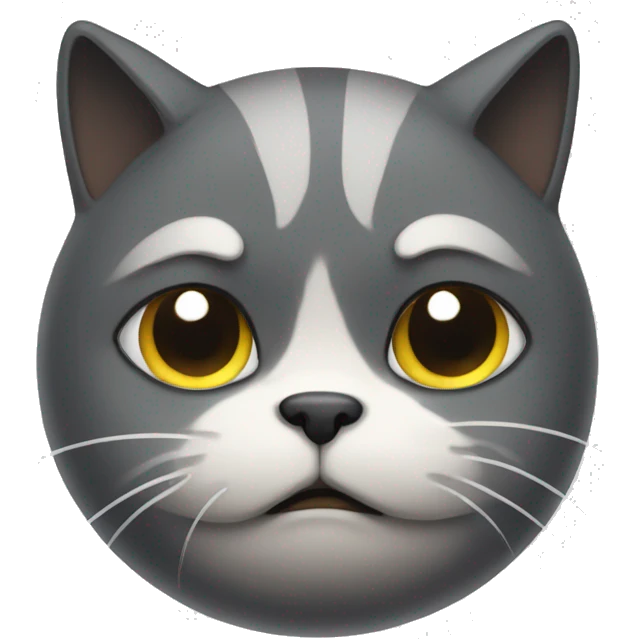 very sad cat emoji