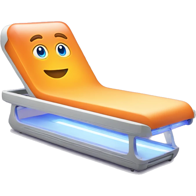 UV tanning bed emoji