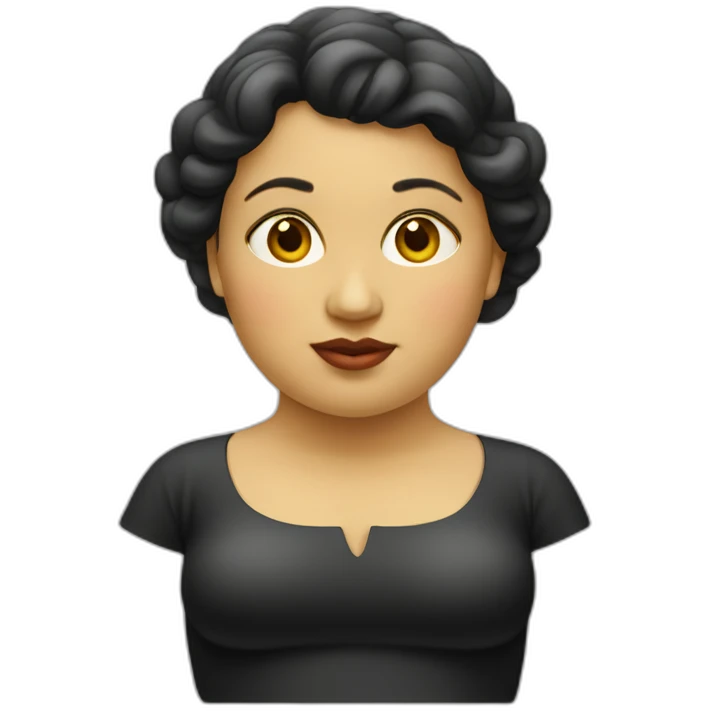 Botero woman emoji