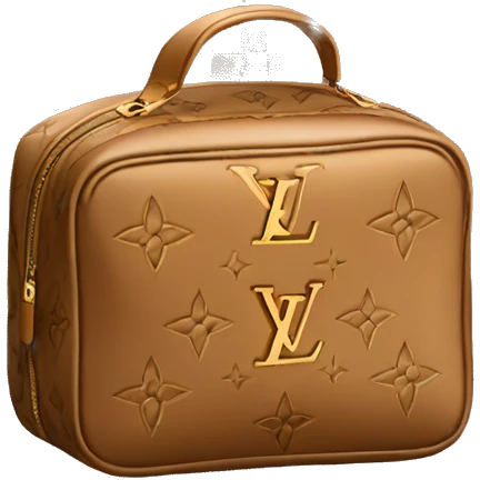 Louis Vuitton cosmetic bag  emoji
