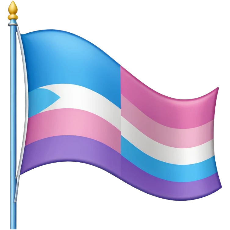 Trans flag emoji