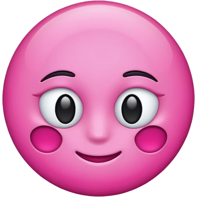 Pink pink emoji