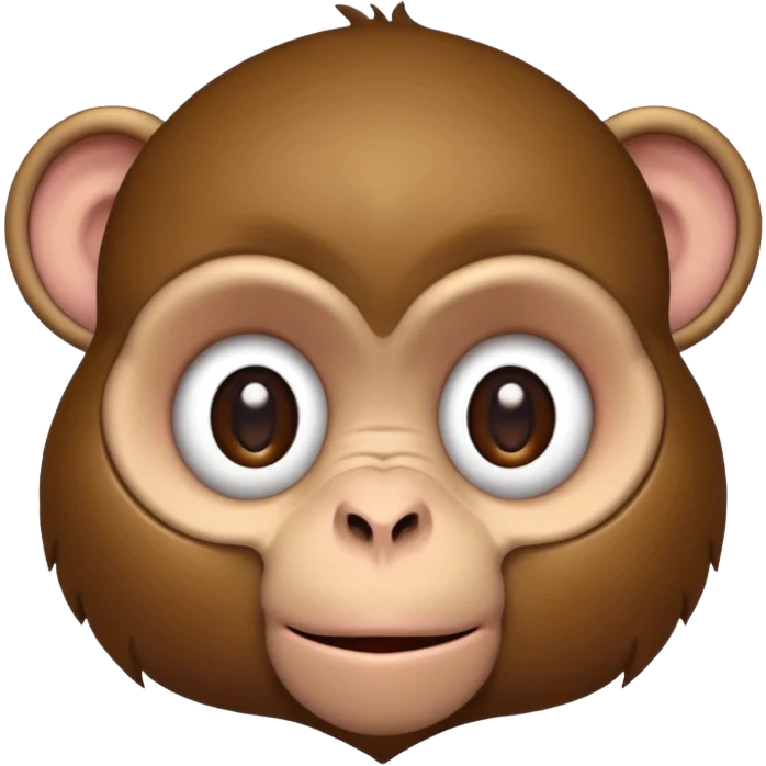 Autistic monkey emoji