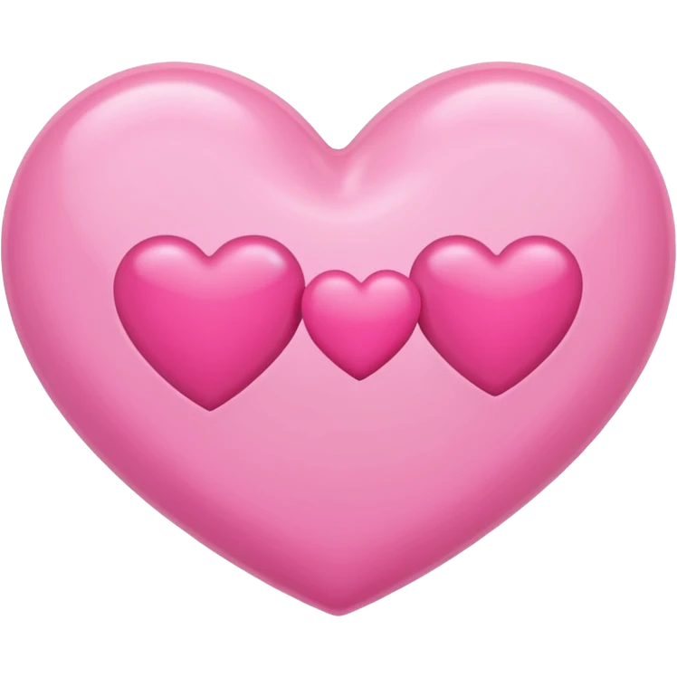 pink heart with a b and j  emoji
