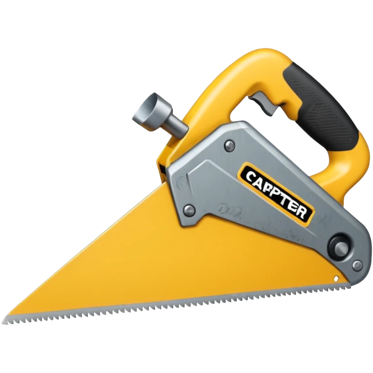 carpenter Saw with sharp blade emoji