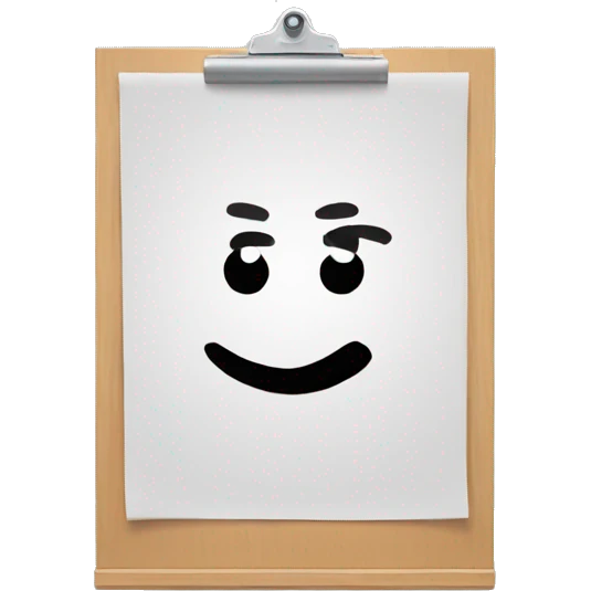 whiteboard emoji