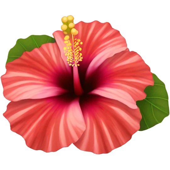 hibiscus emoji