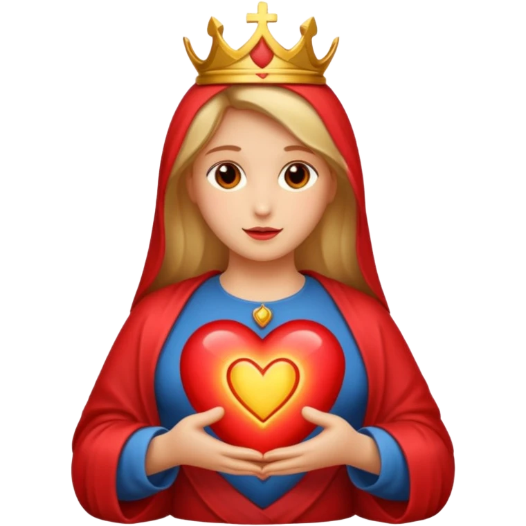 Immaculate heart emoji