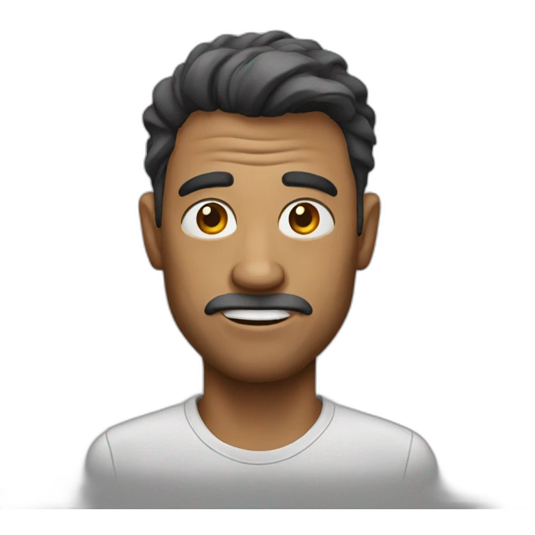 ugly man emoji