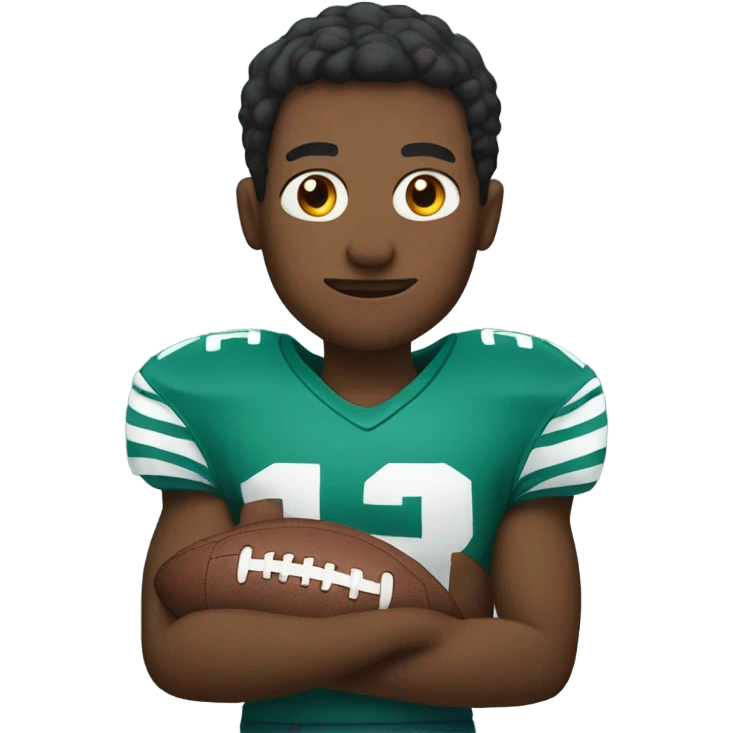Don with football emoji