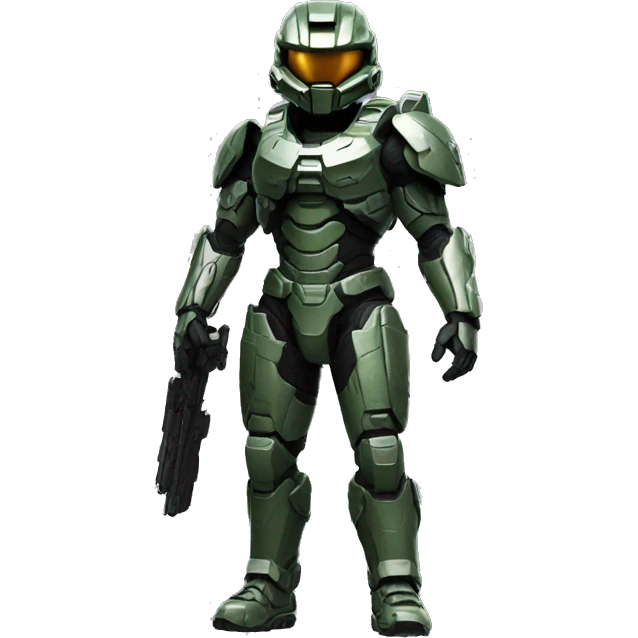 Halo Spartan Standing emoji