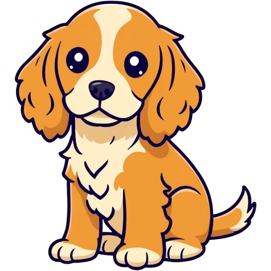 Cocker spaniel emoji