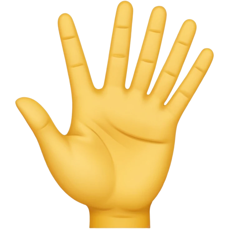 Right yellow hand
Peace sign but with thumb extended out  emoji