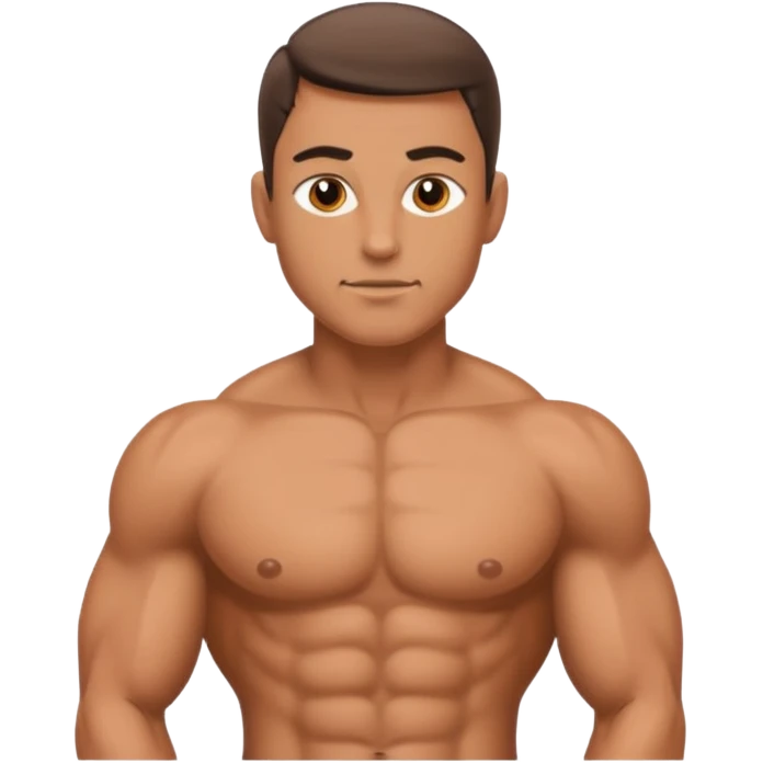 Naked man emoji