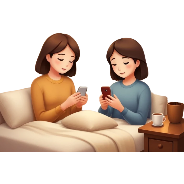 intimate indoor moment emoji