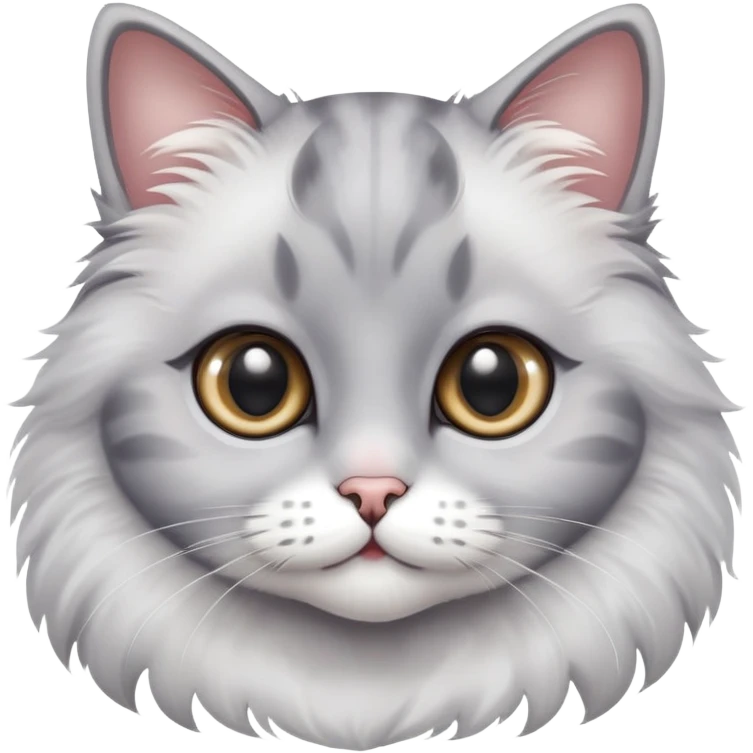 adorable cat with big eyes emoji