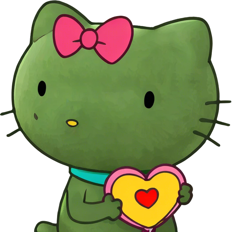 Hello kitty emoji