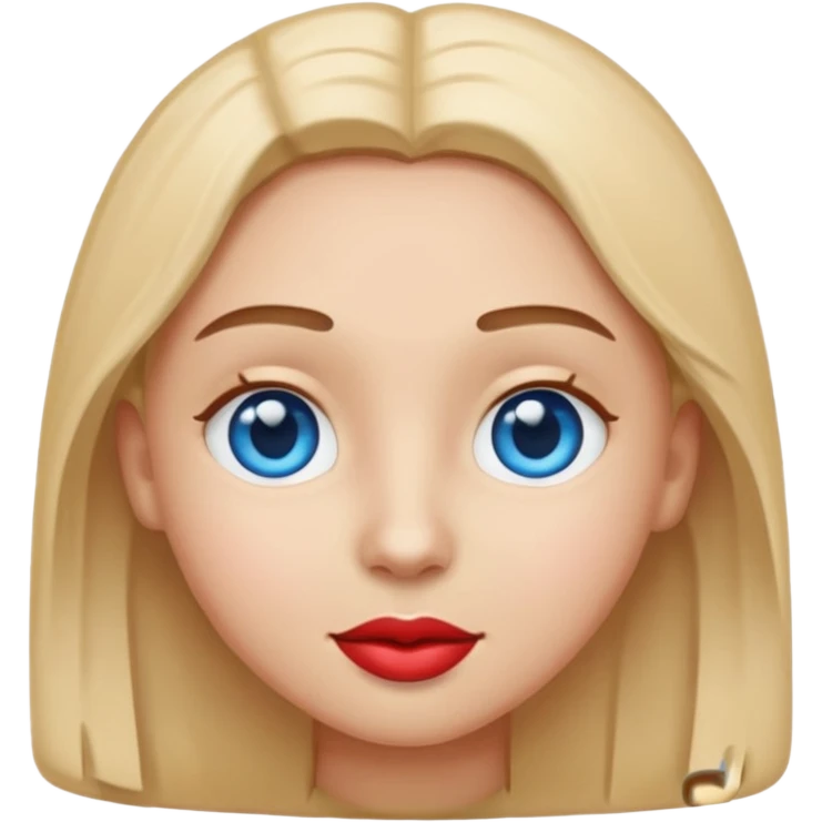Este emoji con los ojos azules 😍 emoji
