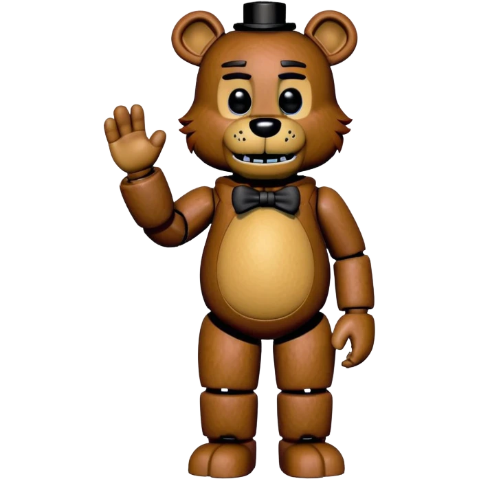 Freddy from Five Nights at Freddy's, simple, no accessories emoji