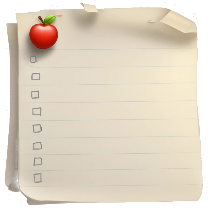 a to-do list emoji