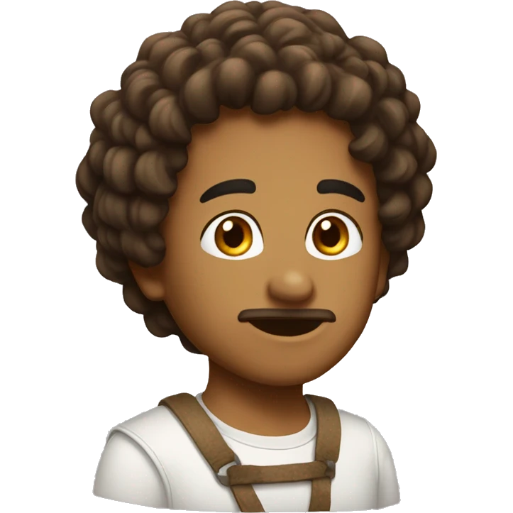 какашка и бантик  emoji