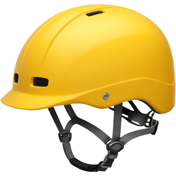 Yellow Bicycle Helmet emoji