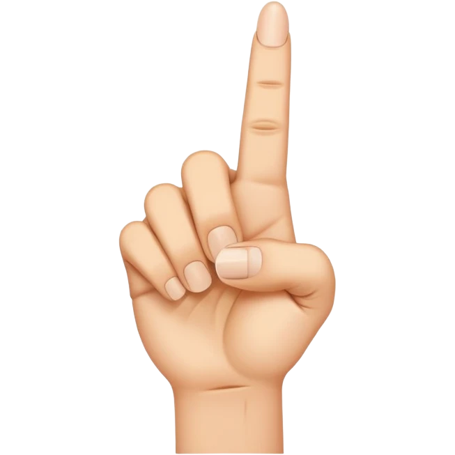 Middle finger  emoji