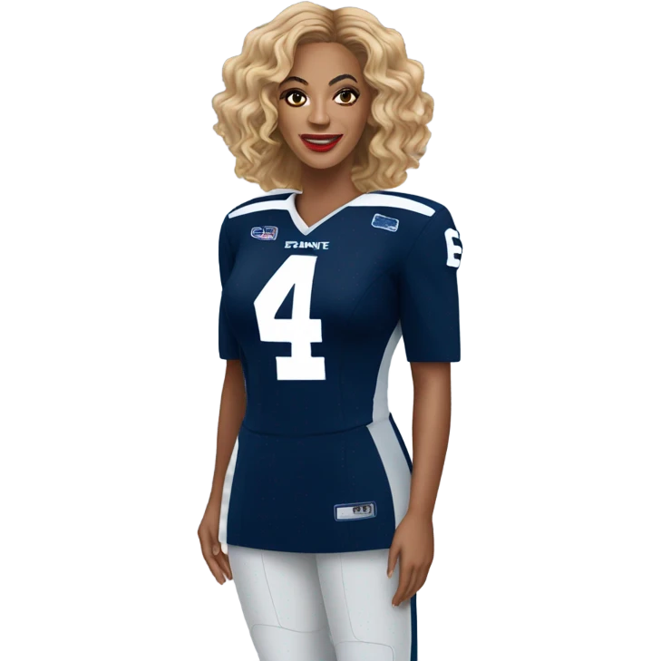 beyoncé penn state jersey emoji