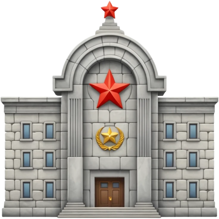 building of the USSR Foundation emoji