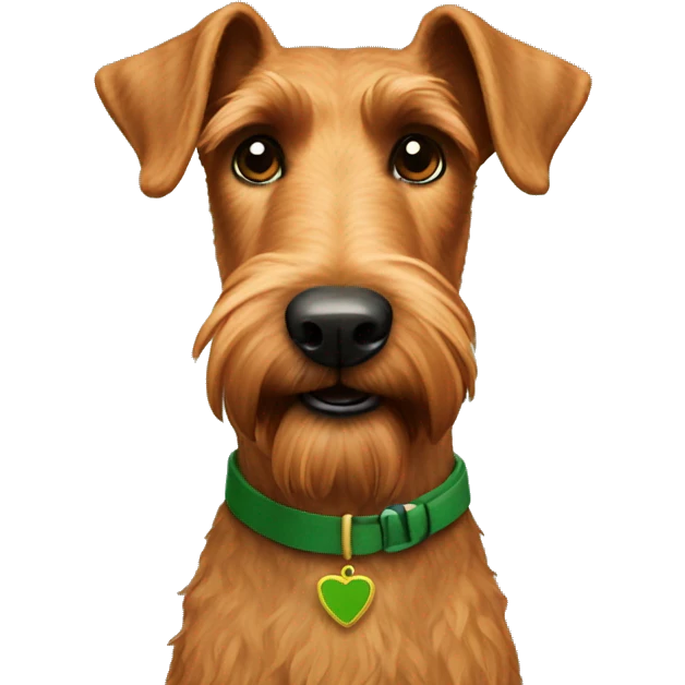 Irish terrier emoji