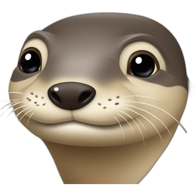 Loutre sur tortue  emoji