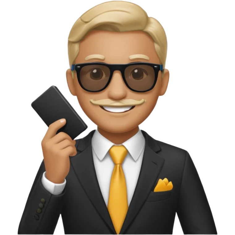 monopoly guy with sunglasses emoji