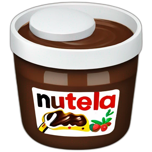 nutella pot emoji